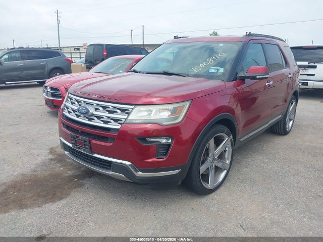 2018 Ford Explorer Limited მანქანა იყიდება აუქციონზე, vin: 1FM5K7F85JGA21582, აუქციონის ნომერი: 45008910
