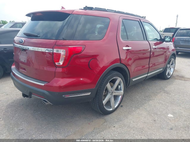 2018 Ford Explorer Limited მანქანა იყიდება აუქციონზე, vin: 1FM5K7F85JGA21582, აუქციონის ნომერი: 45008910