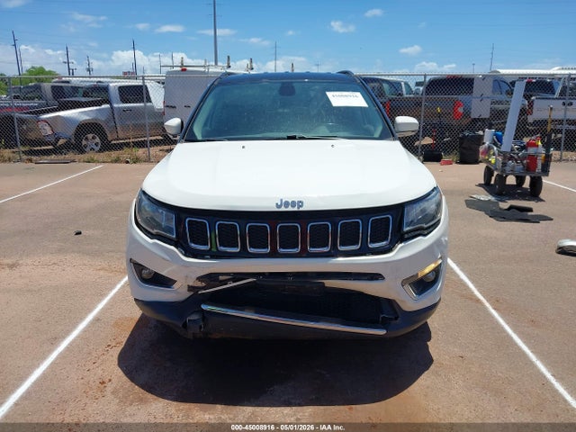 45008916 :رقم المزاد ، 3C4NJCCB1LT140549 vin ، 2020 Jeep Compass Limited Fwd مزاد بيع