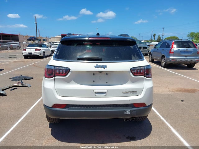 45008916 :رقم المزاد ، 3C4NJCCB1LT140549 vin ، 2020 Jeep Compass Limited Fwd مزاد بيع
