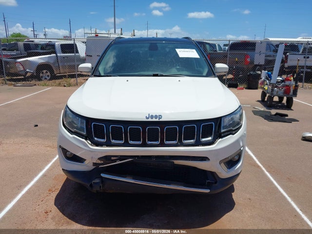 45008916 :رقم المزاد ، 3C4NJCCB1LT140549 vin ، 2020 Jeep Compass Limited Fwd مزاد بيع