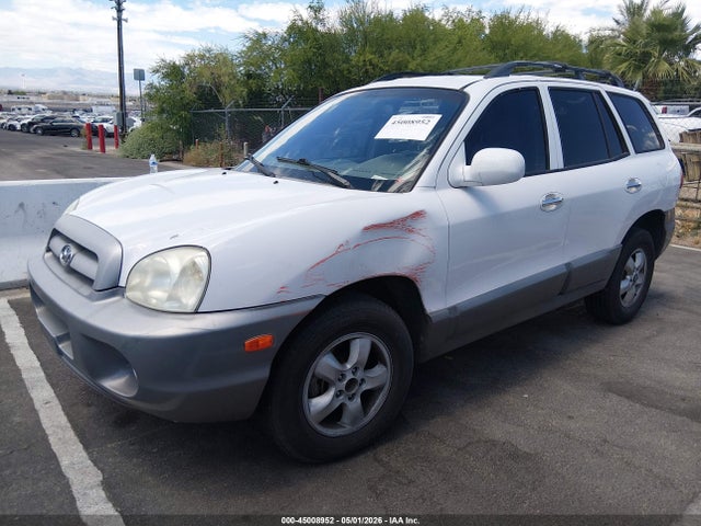 Aukcja sprzedaży 2005 Hyundai Santa Fe Gls/lx, vin: KM8SC13E05U010245, numer aukcji: 45008952
