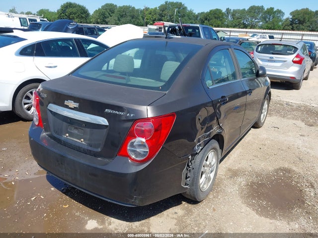 Aukcja sprzedaży 2014 Chevrolet Sonic Lt Auto, vin: 1G1JC5SHXE4155949, numer aukcji: 45008961