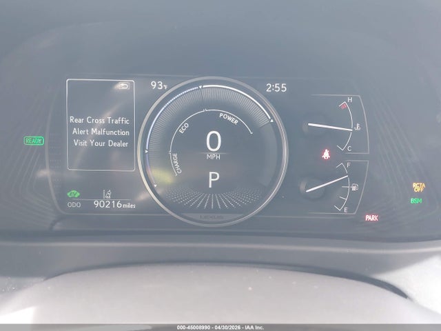 Aukcja sprzedaży 2022 Lexus Ux 250h, vin: JTHX9JBH6N2054703, numer aukcji: 45008990