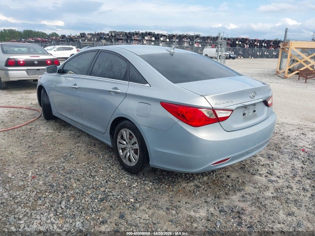 2011 Hyundai Sonata Gls მანქანა იყიდება აუქციონზე, vin: 5NPEB4AC4BH015493, აუქციონის ნომერი: 45009009