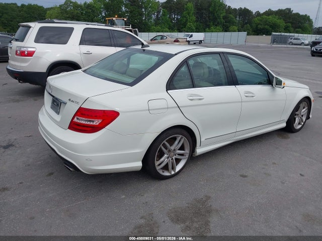 45009031 :رقم المزاد ، WDDGF8BB2CA647255 vin ، 2012 Mercedes-benz C 300 Sport 4matic مزاد بيع