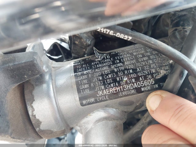 JKAEREH13HDA05605 Kawasaki Er650 H