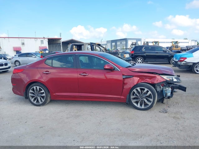 45009202 :رقم المزاد ، 5XXGR4A78FG376055 vin ، 2015 Kia Optima Sx مزاد بيع