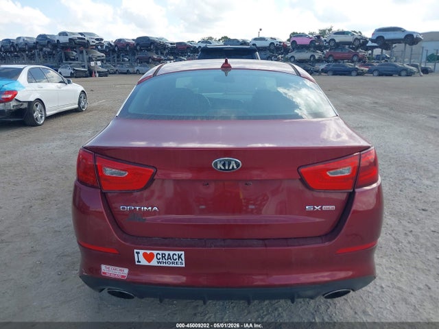 45009202 :رقم المزاد ، 5XXGR4A78FG376055 vin ، 2015 Kia Optima Sx مزاد بيع