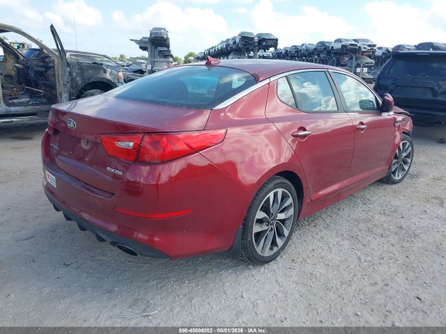 45009202 :رقم المزاد ، 5XXGR4A78FG376055 vin ، 2015 Kia Optima Sx مزاد بيع