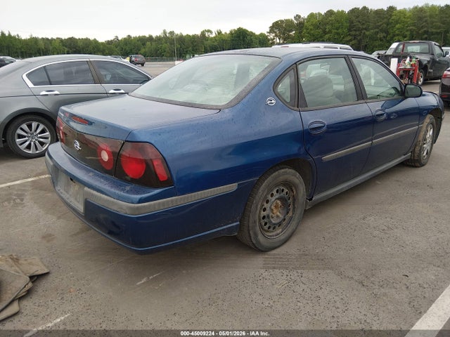 Aukcja sprzedaży 2004 Chevrolet Impala, vin: 2G1WF52EX49287866, numer aukcji: 45009224