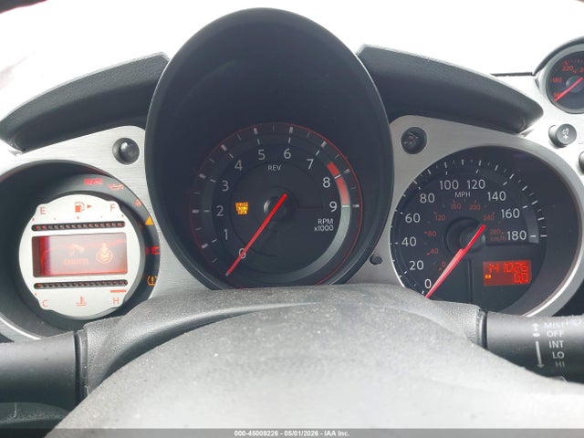 45009226 :رقم المزاد ، JN1AZ44E09M400687 vin ، 2009 Nissan 370z Touring مزاد بيع