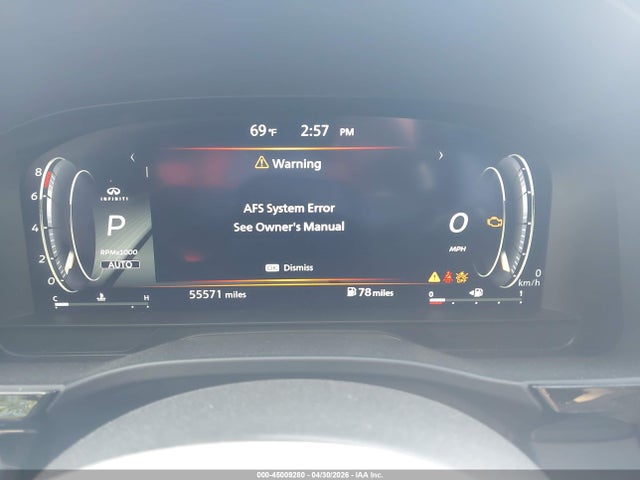 Aukcja sprzedaży 2023 Infiniti Qx60 Luxe Awd, vin: 5N1DL1FS8PC373539, numer aukcji: 45009280