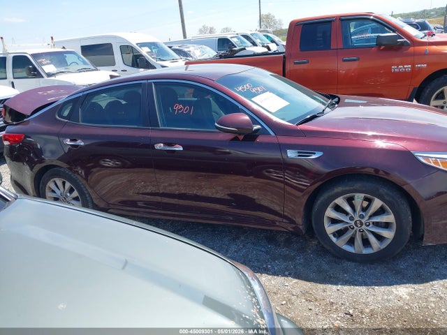 45009301 :رقم المزاد ، 5XXGT4L31GG013139 vin ، 2016 Kia Optima Lx مزاد بيع