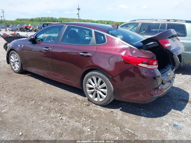 45009301 :رقم المزاد ، 5XXGT4L31GG013139 vin ، 2016 Kia Optima Lx مزاد بيع