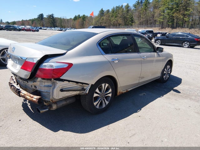 Продаж на аукціоні авто 2014 Honda Accord Lx, vin: 1HGCR2F31EA063627, номер лоту: 45009379