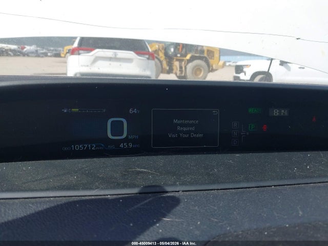 45009413 :رقم المزاد ، JTDKBRFU8G3001603 vin ، 2016 Toyota Prius Two مزاد بيع
