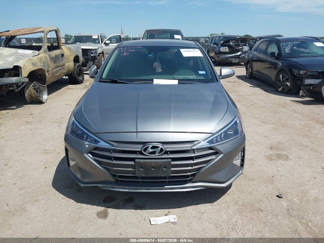 2019 Hyundai Elantra Sel მანქანა იყიდება აუქციონზე, vin: KMHD84LF9KU734631, აუქციონის ნომერი: 45009414