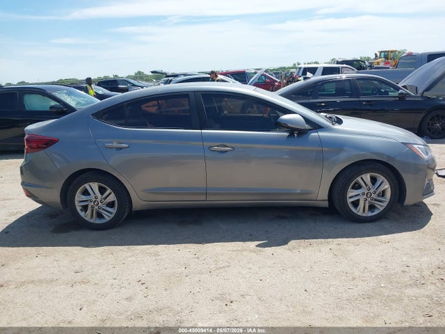 2019 Hyundai Elantra Sel მანქანა იყიდება აუქციონზე, vin: KMHD84LF9KU734631, აუქციონის ნომერი: 45009414