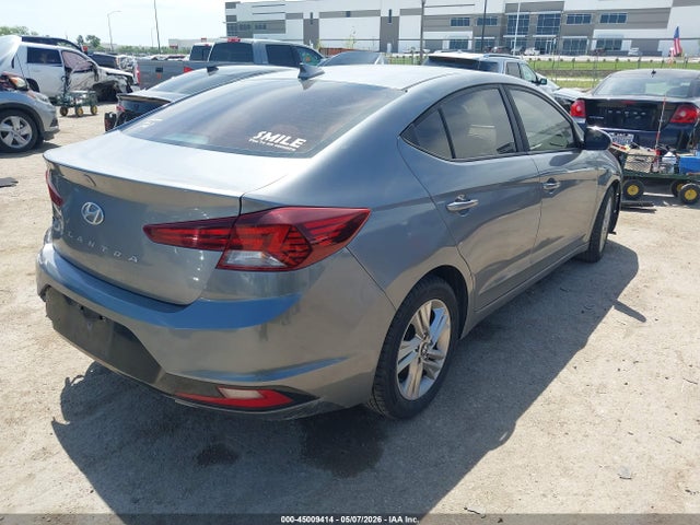 2019 Hyundai Elantra Sel მანქანა იყიდება აუქციონზე, vin: KMHD84LF9KU734631, აუქციონის ნომერი: 45009414