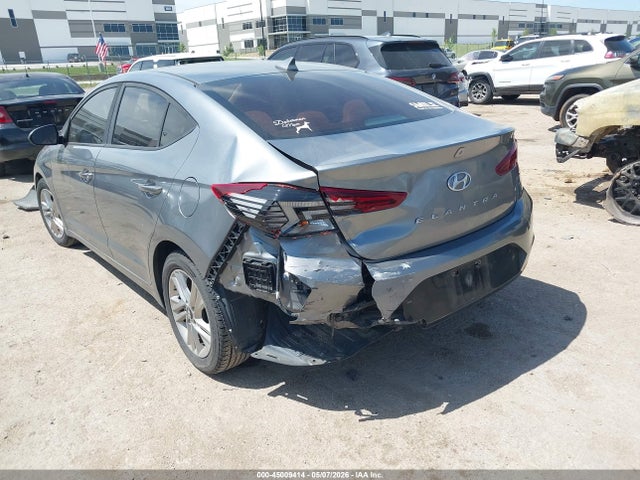 2019 Hyundai Elantra Sel მანქანა იყიდება აუქციონზე, vin: KMHD84LF9KU734631, აუქციონის ნომერი: 45009414
