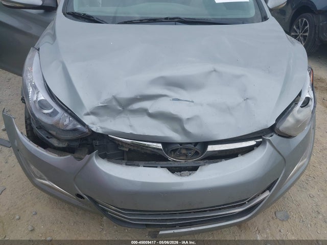 45009417 :رقم المزاد ، KMHDH4AE3FU223223 vin ، 2015 Hyundai Elantra Limited مزاد بيع