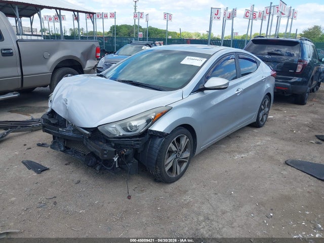 45009421 :رقم المزاد ، 5NPDH4AE4EH490562 vin ، 2014 Hyundai Elantra Limited مزاد بيع
