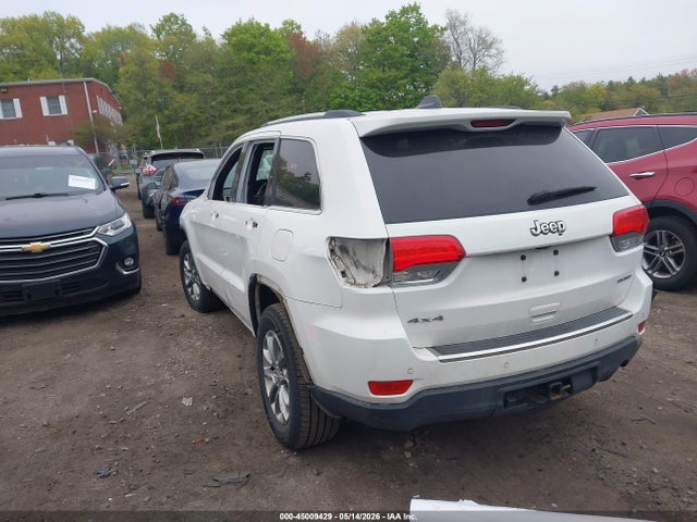 2015 Jeep Grand Cherokee Limited მანქანა იყიდება აუქციონზე, vin: 1C4RJFBG7FC763416, აუქციონის ნომერი: 45009429