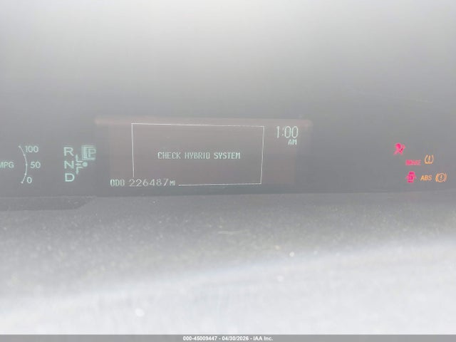 Aukcja sprzedaży 2011 Toyota Prius, vin: JTDKN3DU8B1405139, numer aukcji: 45009447