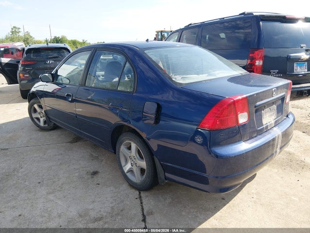 Продажа на аукционе авто 2004 Honda Civic Ex, vin: 1HGES26724L009501, номер лота: 45009458