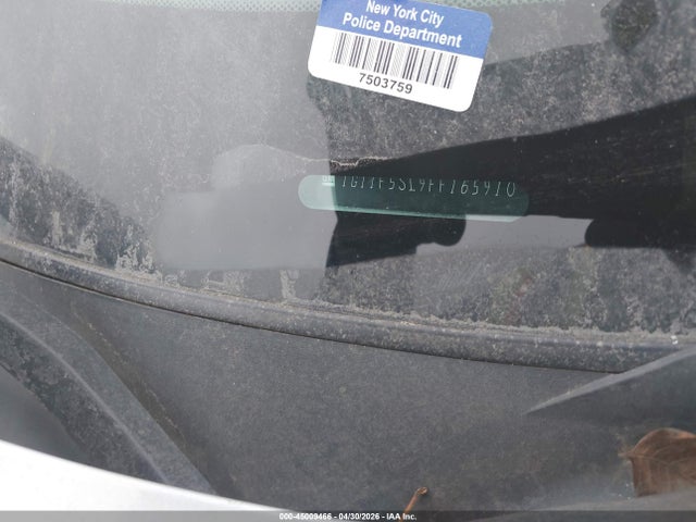 45009466 :رقم المزاد ، 1G11F5SL9FF165910 vin ، 2015 Chevrolet Malibu 1lz مزاد بيع