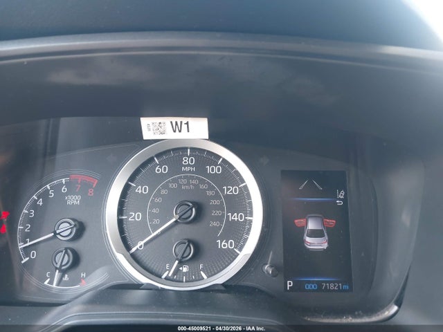 45009521 :رقم المزاد ، 5YFEPMAE8MP260225 vin ، 2021 Toyota Corolla Le مزاد بيع