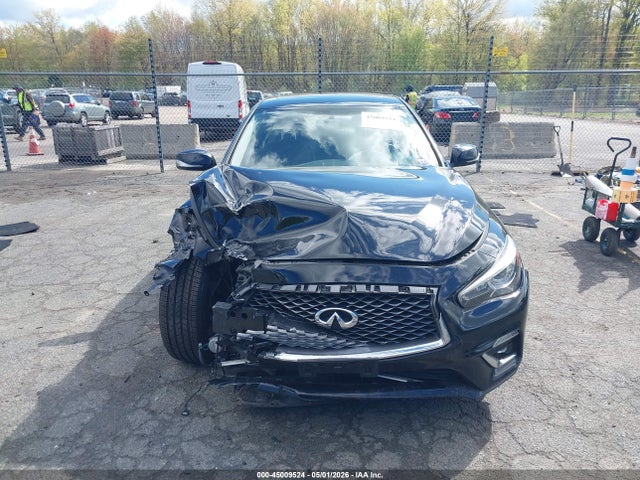 45009524 :رقم المزاد ، JN1EV7AR7KM592735 vin ، 2019 Infiniti Q50 3.0t Luxe مزاد بيع