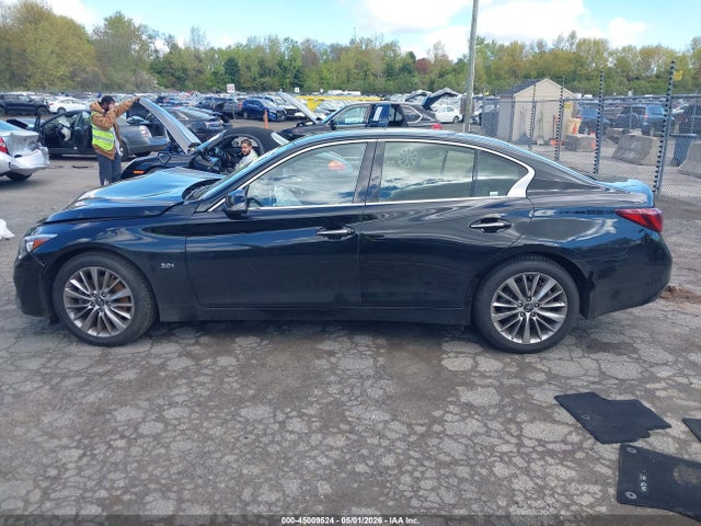 45009524 :رقم المزاد ، JN1EV7AR7KM592735 vin ، 2019 Infiniti Q50 3.0t Luxe مزاد بيع