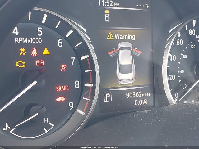 45009524 :رقم المزاد ، JN1EV7AR7KM592735 vin ، 2019 Infiniti Q50 3.0t Luxe مزاد بيع