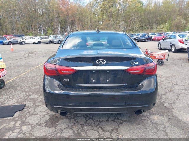 45009524 :رقم المزاد ، JN1EV7AR7KM592735 vin ، 2019 Infiniti Q50 3.0t Luxe مزاد بيع