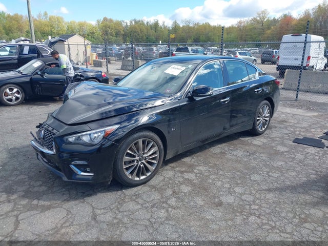45009524 :رقم المزاد ، JN1EV7AR7KM592735 vin ، 2019 Infiniti Q50 3.0t Luxe مزاد بيع