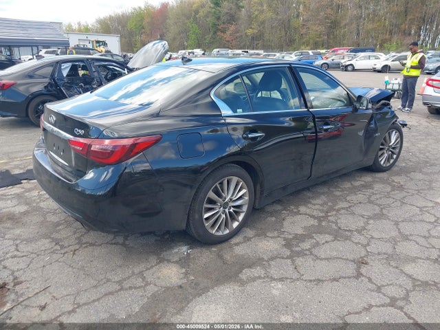 45009524 :رقم المزاد ، JN1EV7AR7KM592735 vin ، 2019 Infiniti Q50 3.0t Luxe مزاد بيع
