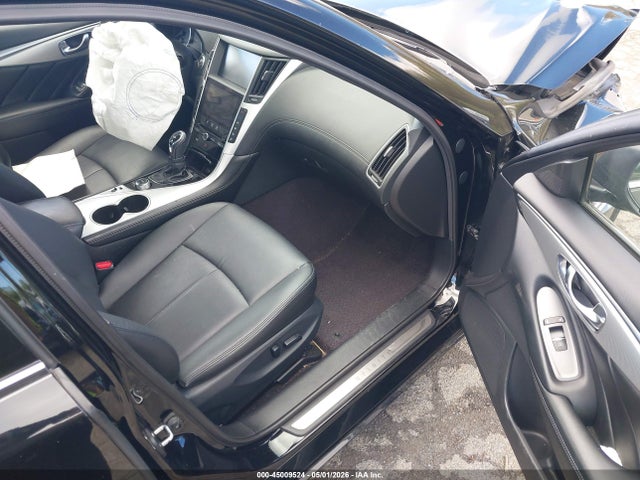 45009524 :رقم المزاد ، JN1EV7AR7KM592735 vin ، 2019 Infiniti Q50 3.0t Luxe مزاد بيع