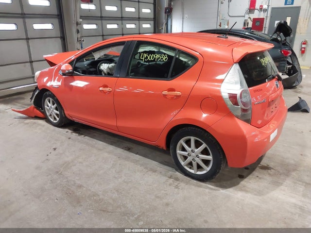 2013 Toyota Prius C Three მანქანა იყიდება აუქციონზე, vin: JTDKDTB34D1033847, აუქციონის ნომერი: 45009538