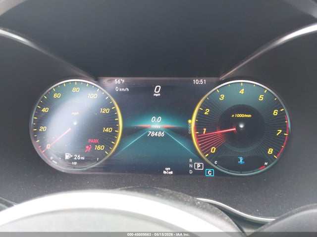 45009563 :رقم المزاد ، 55SWF8EB7KU283761 vin ، 2019 Mercedes-benz C 300 4matic مزاد بيع