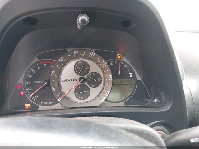 45009620 :رقم المزاد ، JTHBD192740091019 vin ، 2004 Lexus Is 300 مزاد بيع