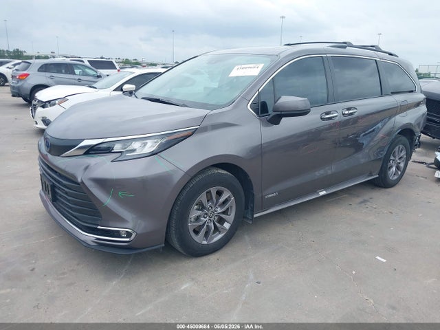 Aukcja sprzedaży 2021 Toyota Sienna Xle, vin: 5TDYRKEC2MS042860, numer aukcji: 45009684
