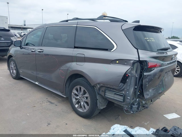 Aukcja sprzedaży 2021 Toyota Sienna Xle, vin: 5TDYRKEC2MS042860, numer aukcji: 45009684
