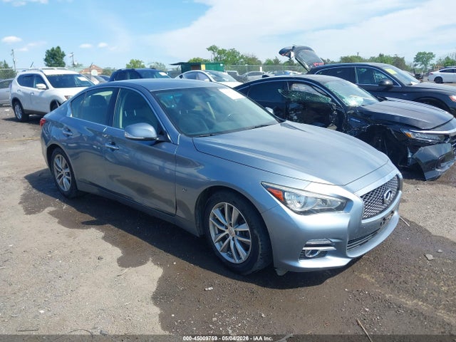 2015 Infiniti Q50 მანქანა იყიდება აუქციონზე, vin: JN1BV7AP0FM350814, აუქციონის ნომერი: 45009759