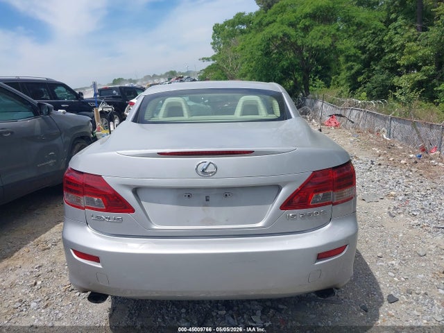 2010 Lexus Is 250c მანქანა იყიდება აუქციონზე, vin: JTHFF2C29A2507243, აუქციონის ნომერი: 45009766
