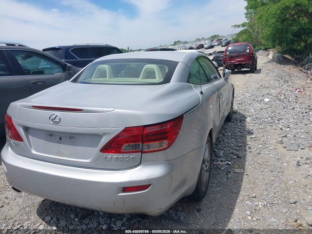 2010 Lexus Is 250c მანქანა იყიდება აუქციონზე, vin: JTHFF2C29A2507243, აუქციონის ნომერი: 45009766