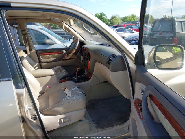 Продажа на аукционе авто 2000 Lexus Lx 470, vin: JT6HT00W2Y0100294, номер лота: 45009769