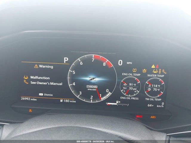 JN1BZ4AH3RM363542 Nissan Z Sport Auto