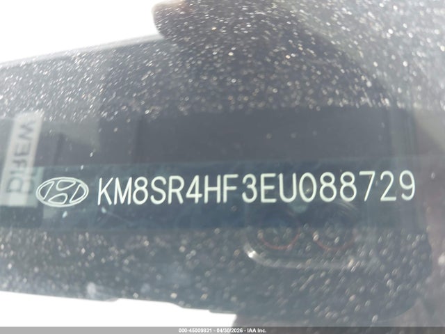 45009831 :رقم المزاد ، KM8SR4HF3EU088729 vin ، 2014 Hyundai Santa Fe Limited مزاد بيع